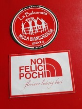 LOTTO DI 2 ADESIVI STICKERS ULTRAS BARI