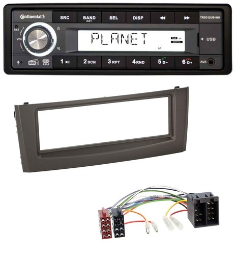 Continental usb 1din aux - usb, dab