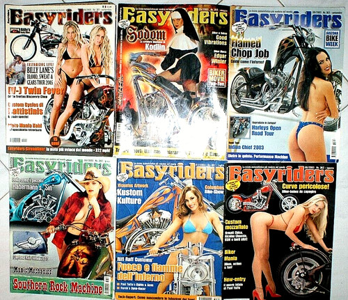 Easy riders sei - sei, riviste