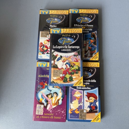Lotto vhs walt disney - walt, le