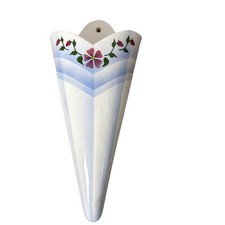 VTG 1985 Hand Painted Floral