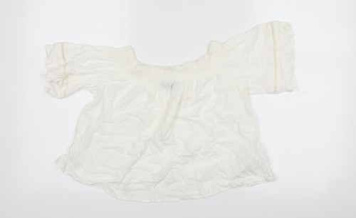 Shirt bershka bambina bianca - t-shirt,
