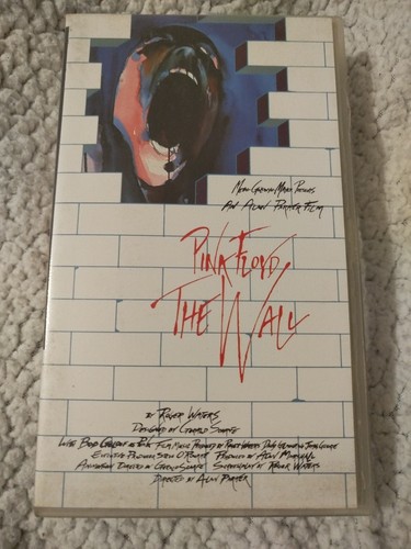 Vhs the wall pink floyd - vhs,