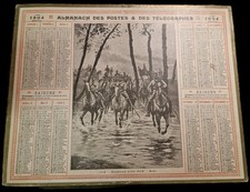 Antico calendario almanacco delle poste e dei telegrafi 1904
