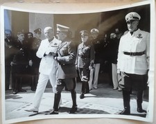 FOTO REGIA POLIZIA PS PARTITO FASCISTA MINISTERIALE UNIFORME DIVISA GUERRA 