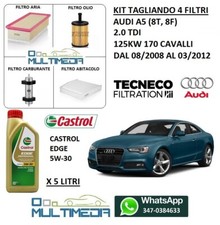 KIT TAGLIANDO 4 FILTRI E OLIO