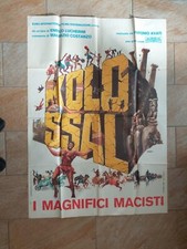 KOLOSSAL I MAGNIFICI MACISTI manifesto Poster Film Cinema Vintage Antonio Avati