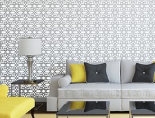 Modello stencil marocchino