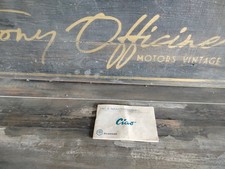 LIBRETTO USO E MANUTENZIONE PIAGGIO 50 CIAO 1967 1968 ORIGINALE