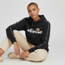 Ellesse Felpa donna con cappuccio big logo taglia IT 42 EU 36 UK 10 