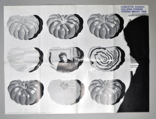 Concetto pozzati poster - concetto, pozzati,