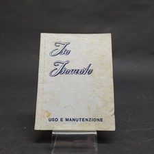 Libretto uso e manutenzione