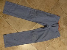 pantalone uomo a righe bianche