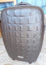 Trolley SAMSONITE BLACK LABEL x ALEXANDER McQUEEN - Leather Crocodile Limited Ed