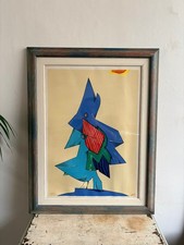 LITOGRAFIA GIANNI DOVA SCULTURA ALL'APERTO