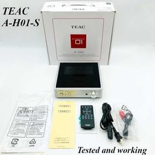 Amplificatore integrato stereo DAC USB TEAC A-H01-S usato argento testato e funzionante