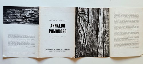 Arnaldo pomodoro terre e - -,
