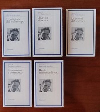 Pier Paolo Pasolini - Collana Garzanti 5 Volumi
