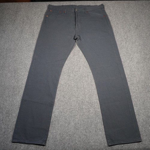 Jeans levi uomo 501 grigio - jeans,