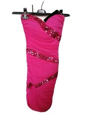 Abito Elegante Donna Fucsia