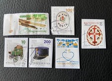 Lot de 6 timbres de Hongrie