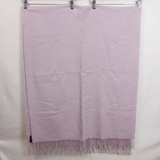 Stola Hermes 100% Cashmere viola 176x69 cm Unisex