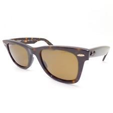 Occhiali da sole Ray Ban originali Wayfarer 2140 902/57 50 tartaruga polarizzati autentici