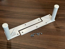 Ikea LILLANGEN Gambe per Mobile Lavello 6 1/4" x 6 3/4" Confezione da 2 Acciaio Inox Bianco