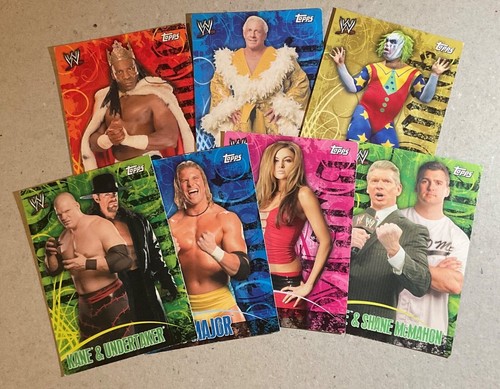 Carte collezionabili wwf wwe - carte,