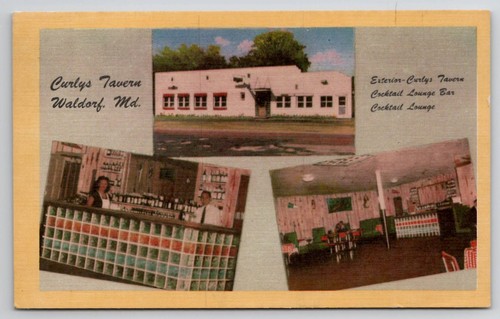 Cartolina curlys tavern - curlys,