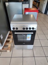 De Longhi Cucina a Gas 4 Fuochi Forno Elettrico con Grill 50x50 cm Inox DL554EX