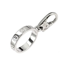 Charm cartier k18wg love - charm,
