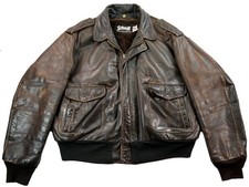 Giacca di pelle bomber pilota