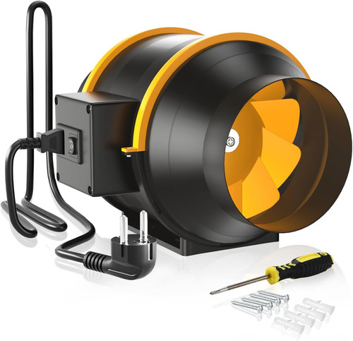 Ventola aspirazione 125mm - aspirazione,