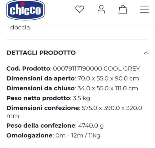 Vaschetta bagnetto chicco - vaschetta,