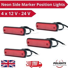 4x 4LED Rosso Segnaposto