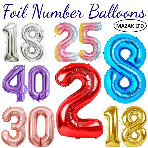 Numero palloncini foil - palloncini, 32"