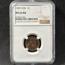 1909 VDB 1c Lincoln centesimo