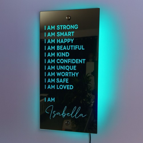 Specchio personalizzato luce - specchio,