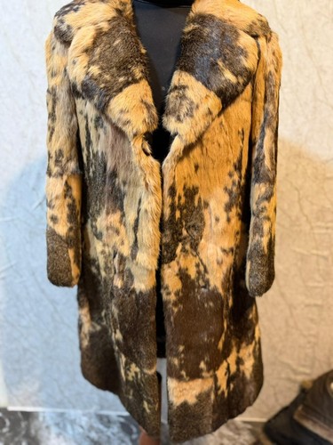 Cappotto patchwork pelliccia