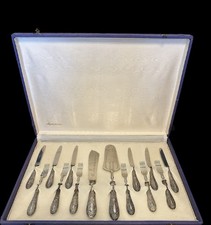 Antico Set Servizio In Argento