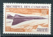 COMORES 1969 Yvert PA 29 CONCORDE ** NUOVO DI ZECCA IMPECCABILE 24 € (48145