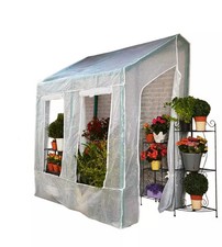 TELO DI RICAMBIO VERDEMAX PER SERRA LOBELIA IN PLASTICA TRASPARENTE 200X110X2...