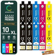 10 Cartucce compatibili per WF - 2510 2010W 2520NF 2530 2510 2540