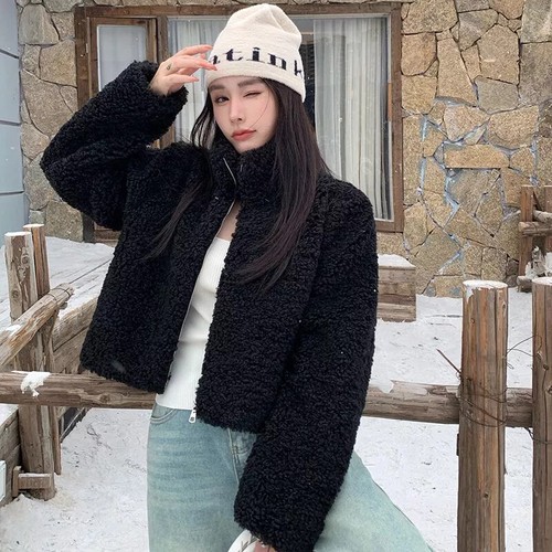 Giacca cappotto pelliccia - cappotto,