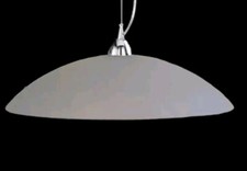 Vetro di ricambio Globo Piatto satinato 50 cm lampadario Sospensione 1 luce E27 