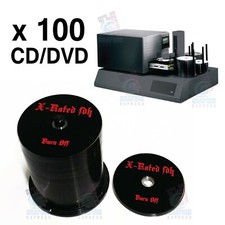 100 X CD/DVD Termico Stampa