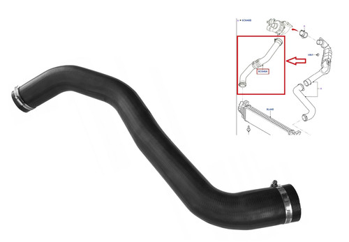 Tubo intercooler turbo - , per
