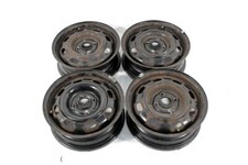 RRC108190 SET 4 CERCHI IN FERRO DA 14 POLLICI 4 FORI 15JX14H2 ET 45 ROVER 200 1.