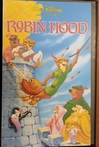 Vhs robin hood classici walt - vhs, i